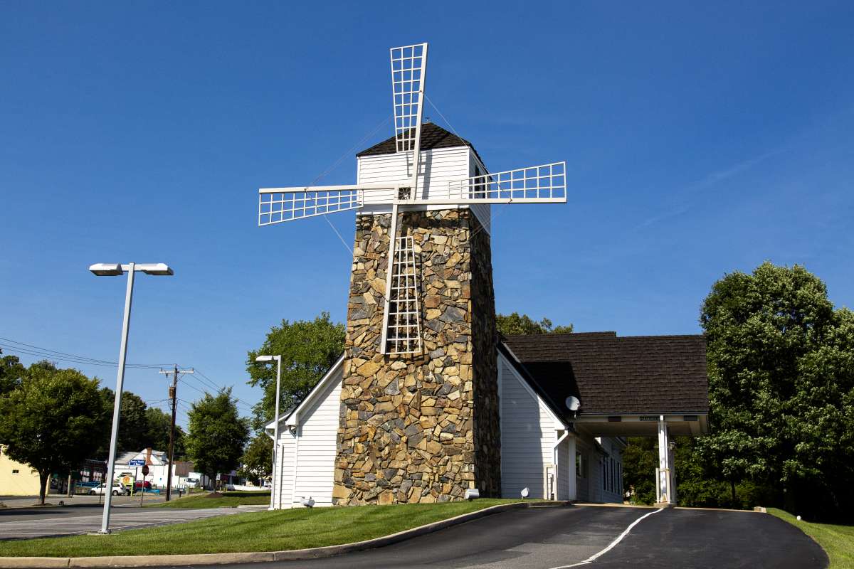 Windmill Welcome Mechanicsville Historic Landmark Hanover